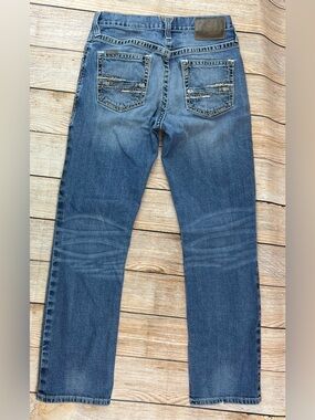 Mens Ariat M2 Relaxed Boot Denim Blue Jeans Size 30x32